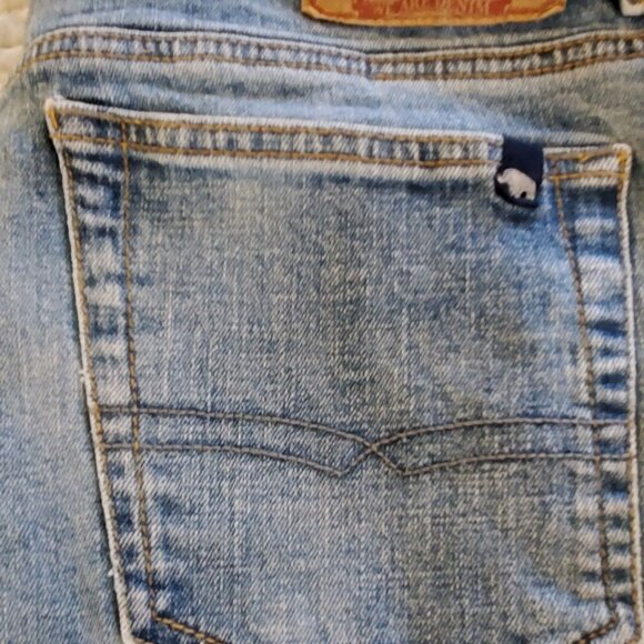 Buffalo David Bitton Light Blue Straight Jeans - Picture 2 of 6